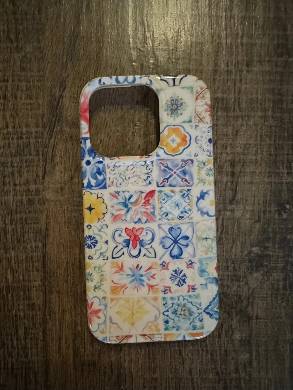 Casely iPhone 15 Pro Tuscan Tiles Dolce Vita Case